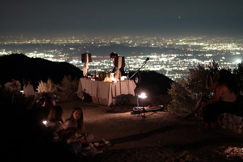 Harvest Moonlit Mountain Teahouse
